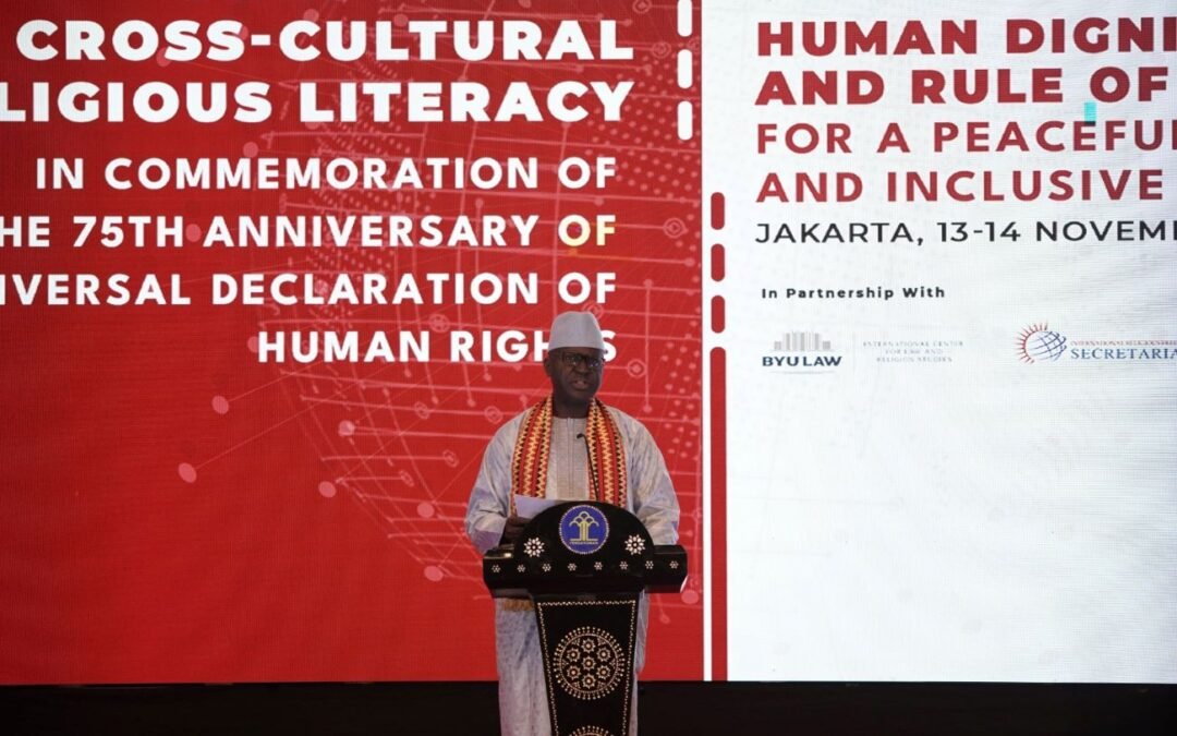 Vice President of the UN Human Rights Council Emphasizes the Importance of Commitment to Religious Harmony