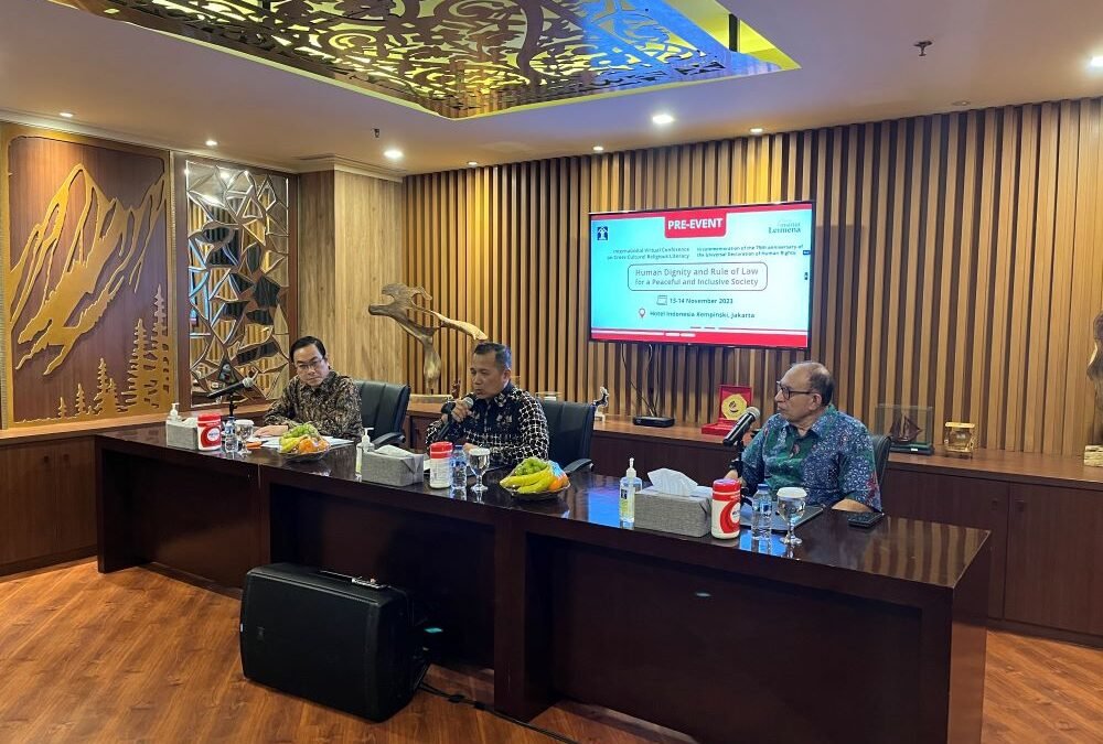 Attended by 30 World-Renowned Speakers, Ministry of Law and Human Rights and Leimena Institute Ready to Hold International CCRL Conference