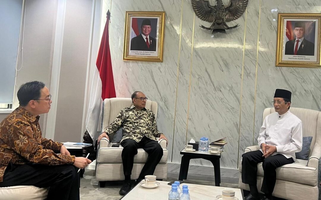 Receiving an Audience with Institut Leimena, Minister of Religious Affairs Encourages the Development of the Cross-Cultural Religious Literacy Program