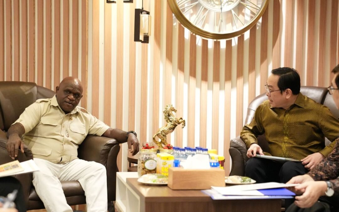 Meeting with Minister Natalius Pigai, Leimena Institute Actively Promotes Human Rights Education